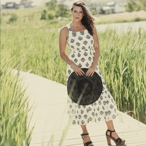 Seashell J Crew maxi dress